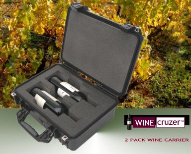 2 Bottle Wine Carrier by WineCruzer