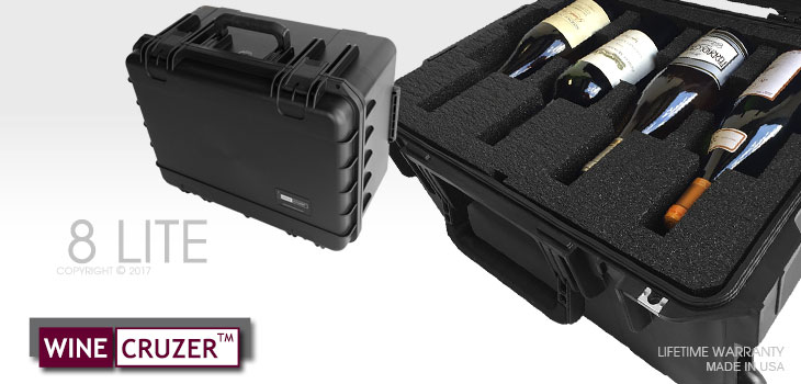 8 Bottle Wine Carrier WineCruzer Lite