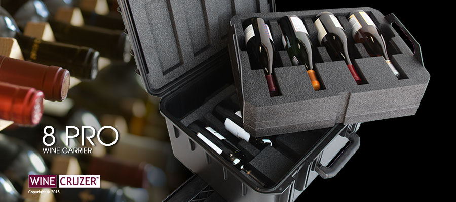 wine carrier for 8 bottles