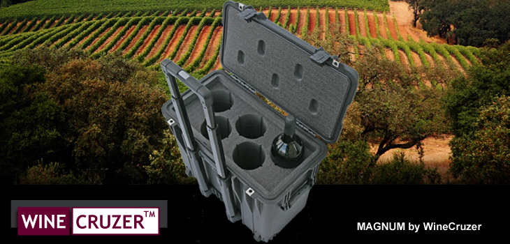 Magnum 5 Pack Wine Carrier by WineCruzer